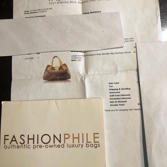 Louis Vuitton monogram Griet - Picture 2 of 10